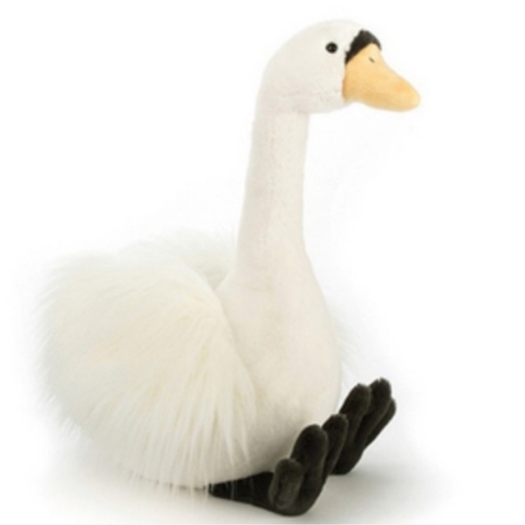 Jellycat Solange Swan Stuffed Animal Plush Bird Large 19 NWT